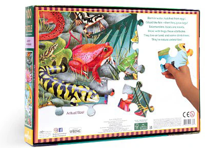 Love of Amphibians, 100 Piece Puzzle - Image 4