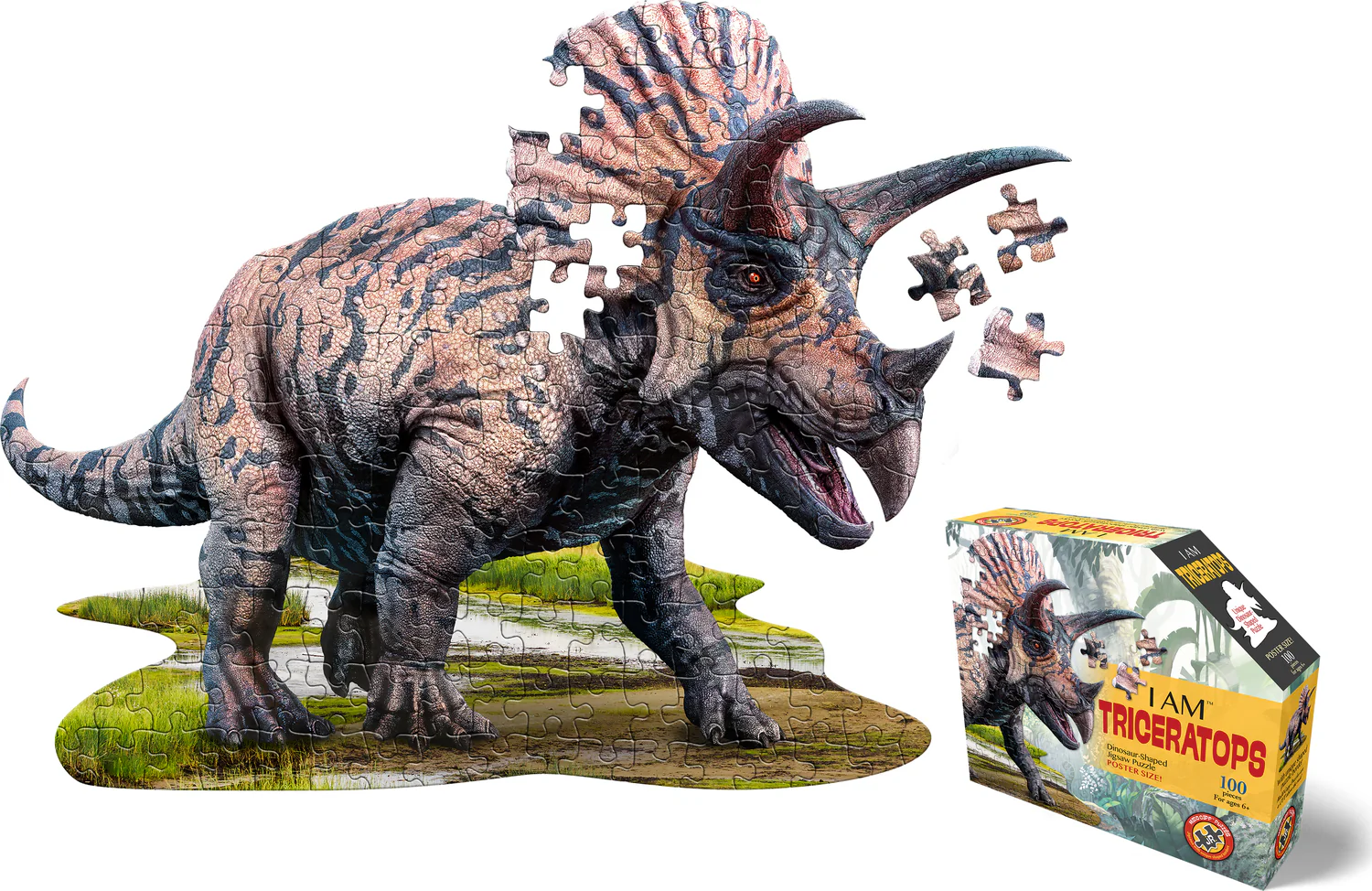 Madd Capp Puzzle Jr- I Am Triceratops - Image 3