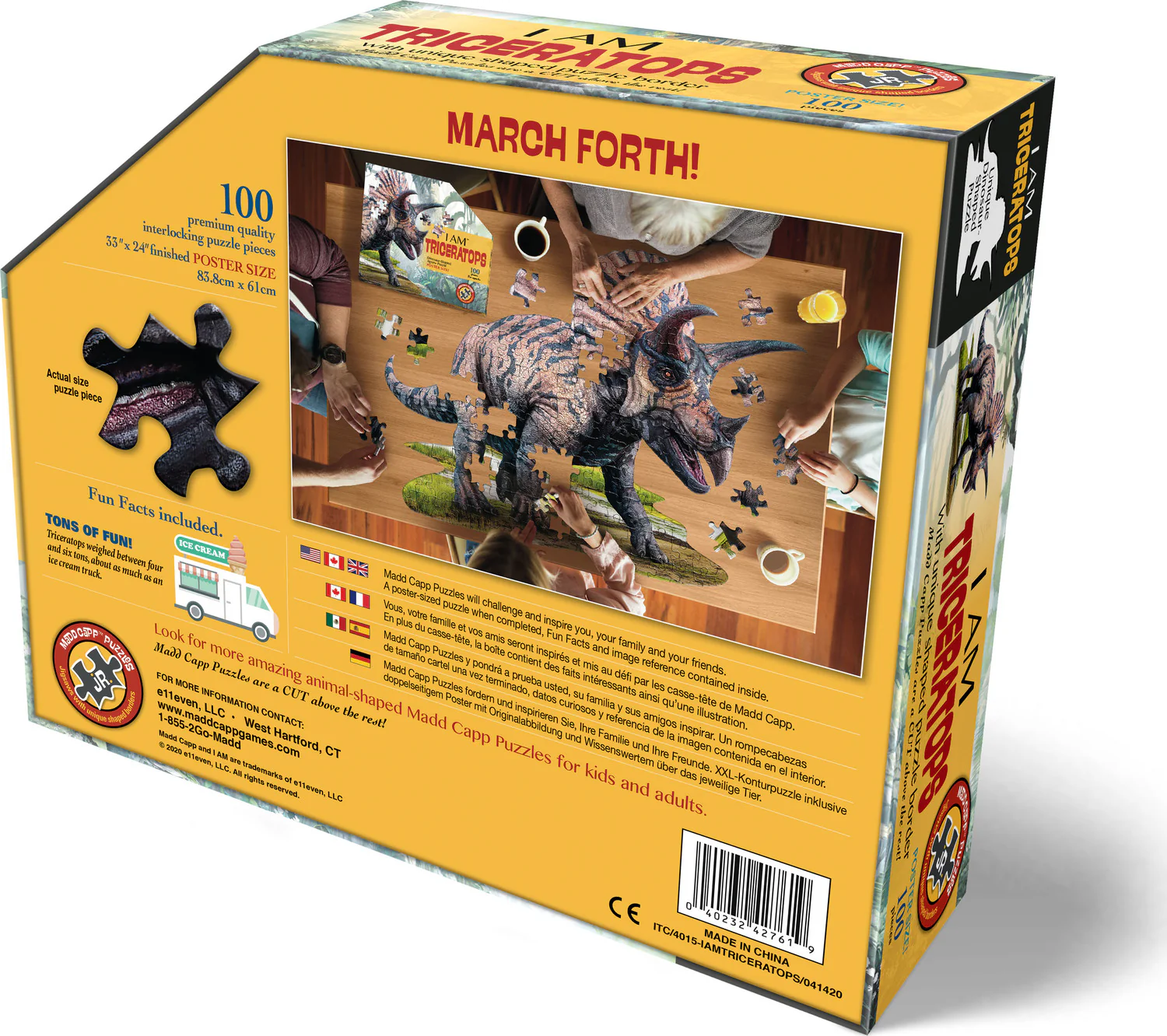 Madd Capp Puzzle Jr- I Am Triceratops - Image 5