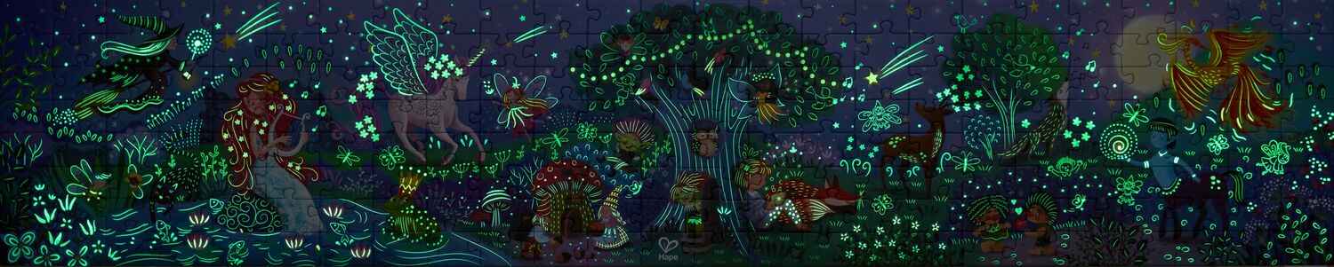 Magic Forest Puzzle - Glow In The Dark - Image 2