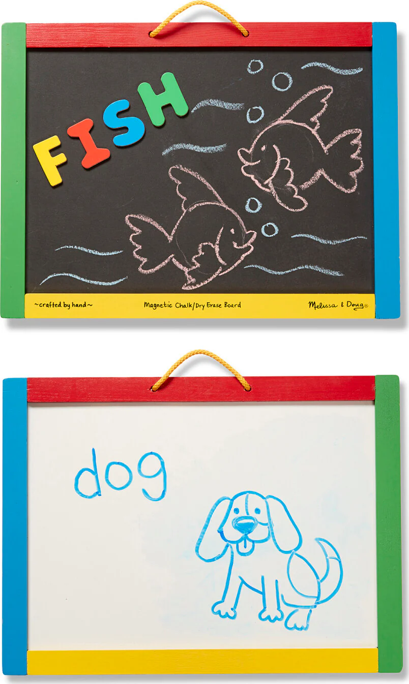 Magnetic Chalkboard and Dry-Erase Board - Image 2