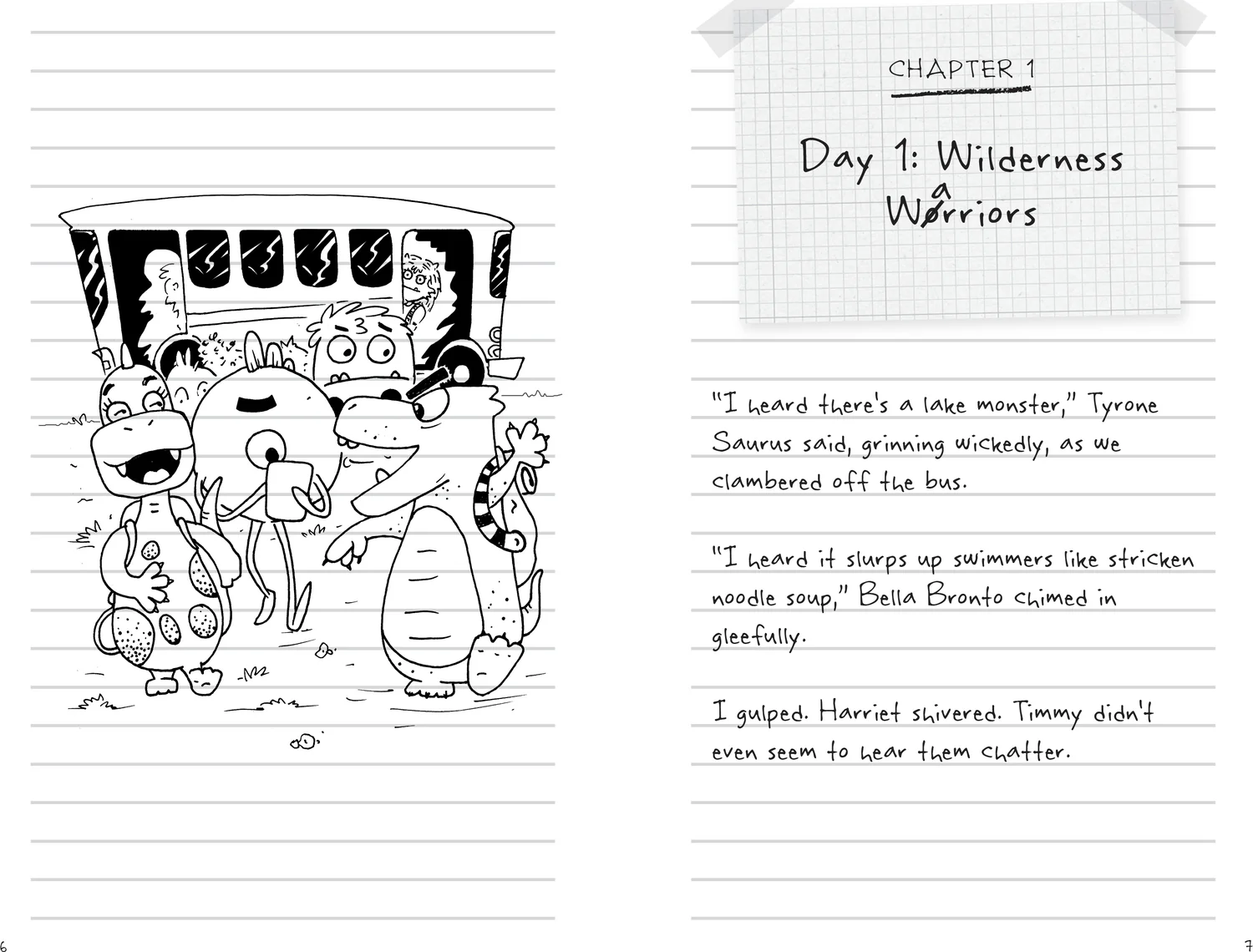 Marvin's Monster Diary 3: Trouble with Friends (But I Get By, Big Time!) An ST4 Mindfulness Book for Kids - Image 2