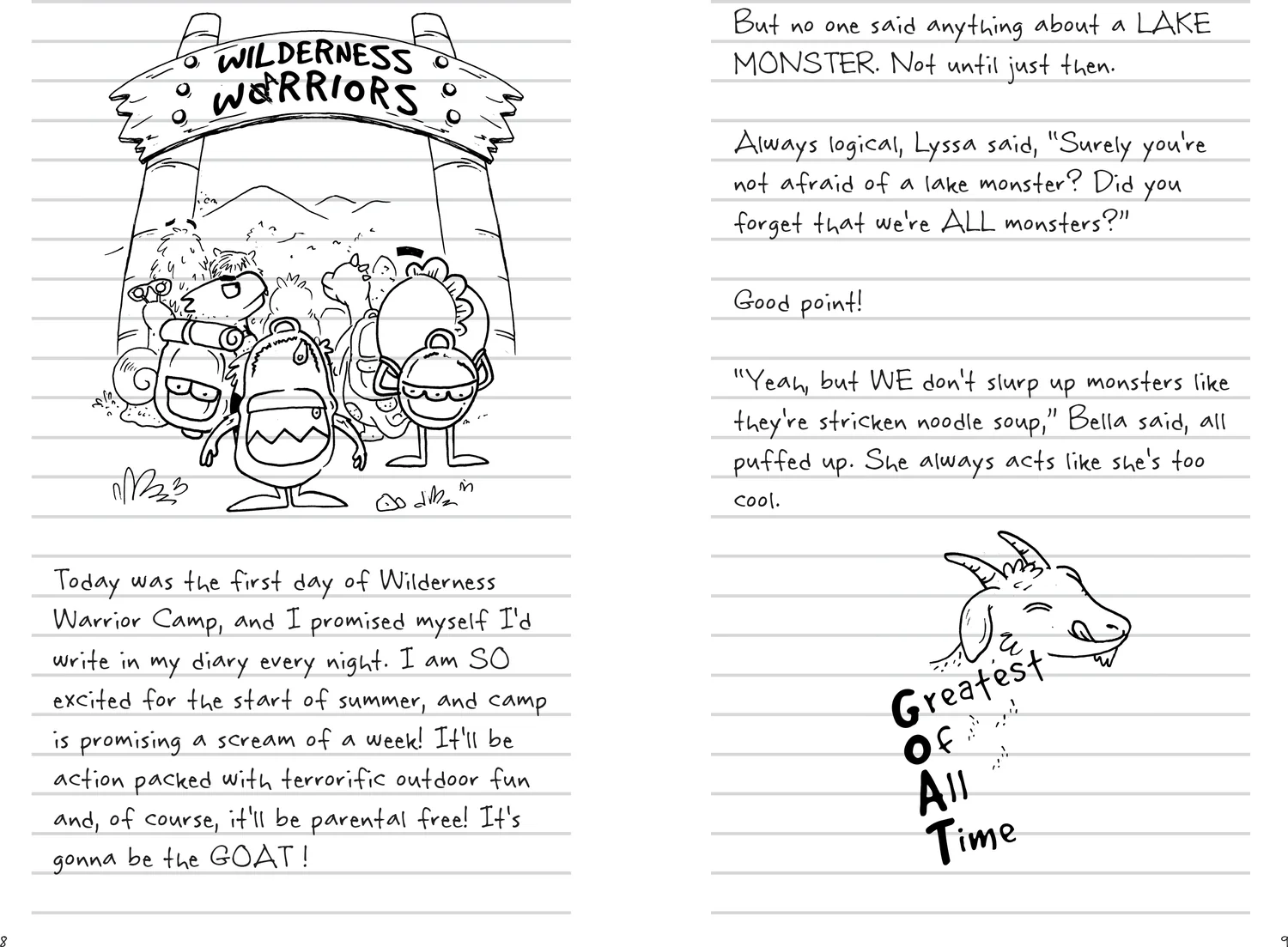 Marvin's Monster Diary 3: Trouble with Friends (But I Get By, Big Time!) An ST4 Mindfulness Book for Kids - Image 3