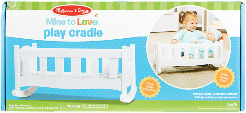 Melissa & Doug Mine to Love Play Cradle - Image 3