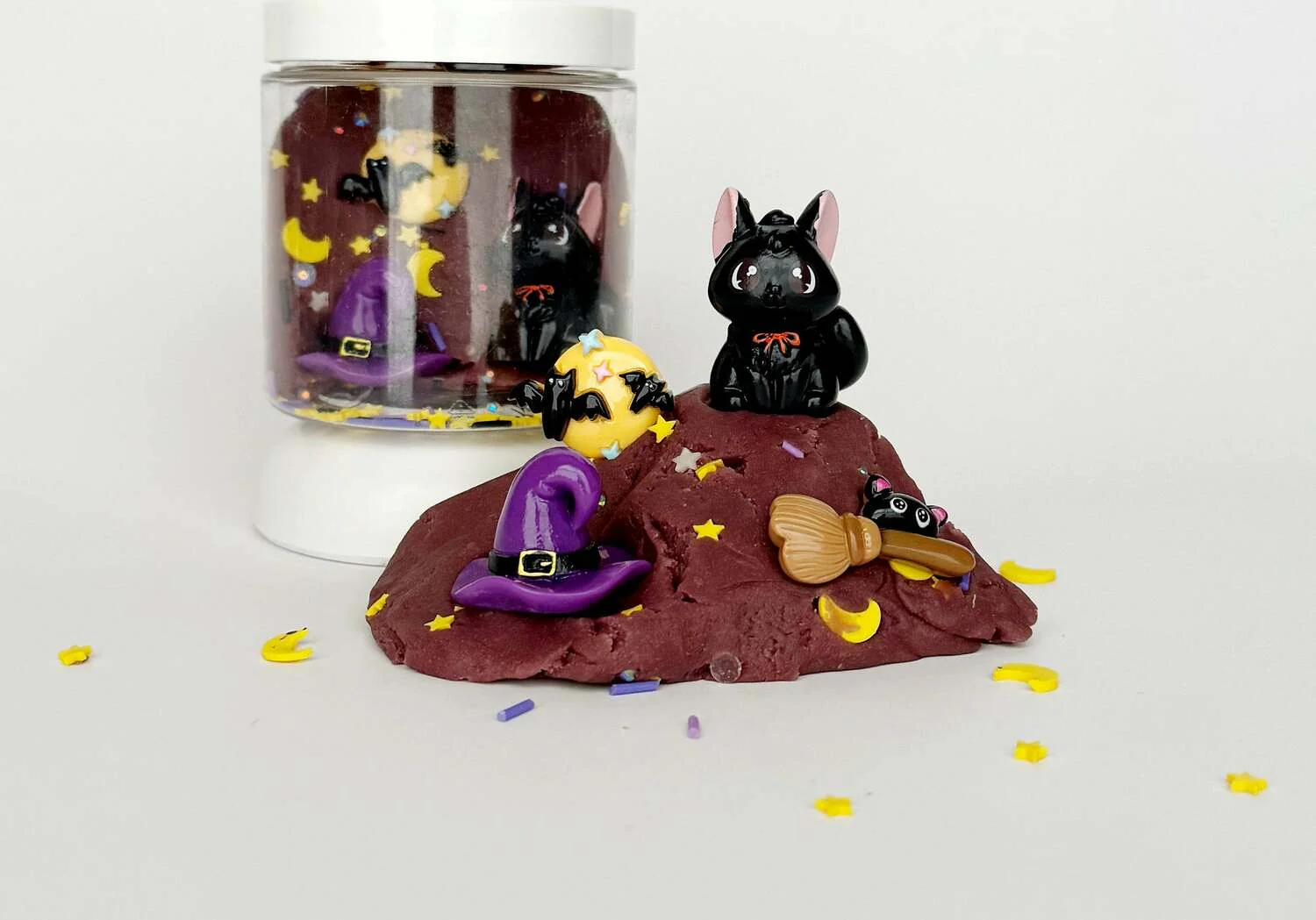 Meow-gical Halloween (Sour Grape) Mini Dough-To-Go - Image 3