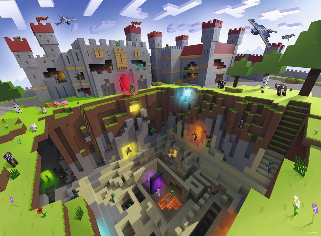 Minecraft: Cutaway (300 pc Puzzle) - Image 2
