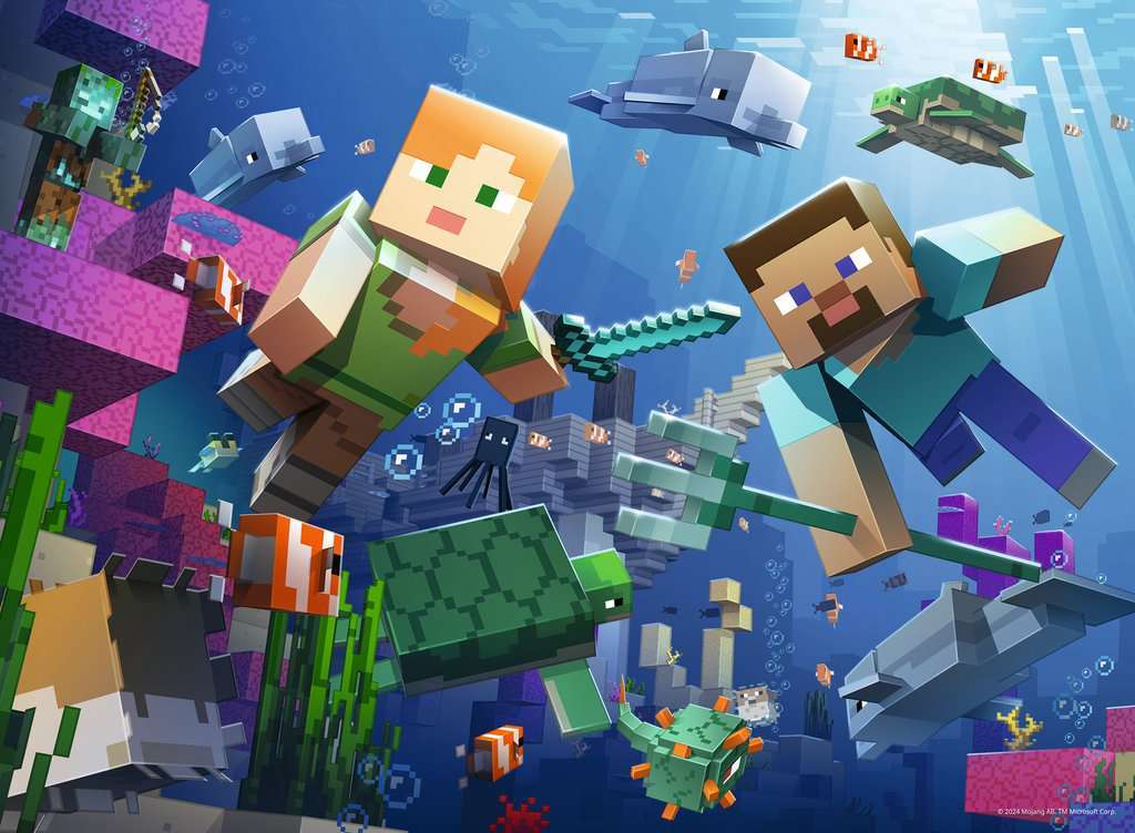 Minecraft Underwater Puzzle (200 XXL pc) - Image 2