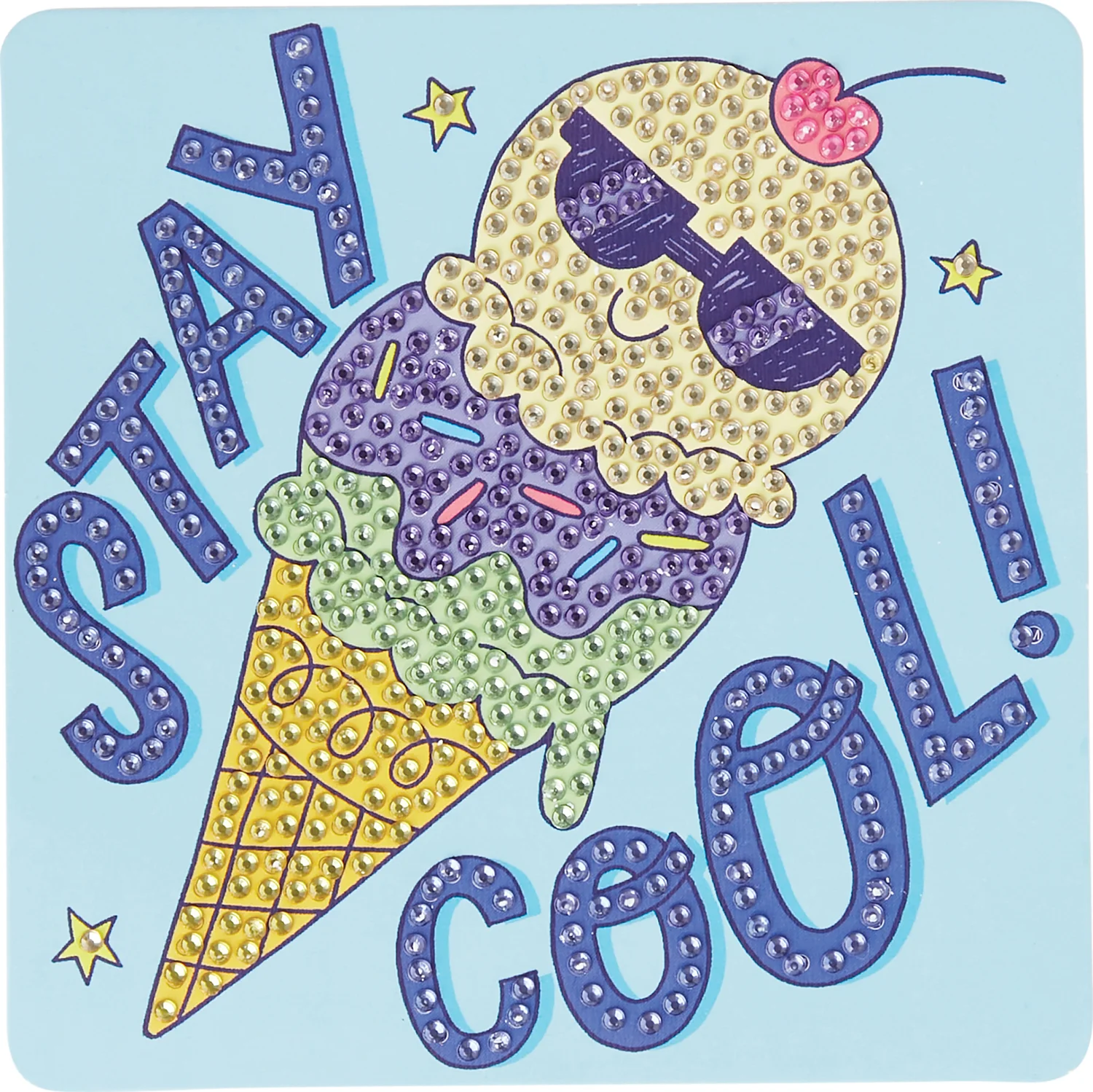 Razzle Dazzle D.I.Y. Mini Gem Art Kit: Cool Cream - Image 3