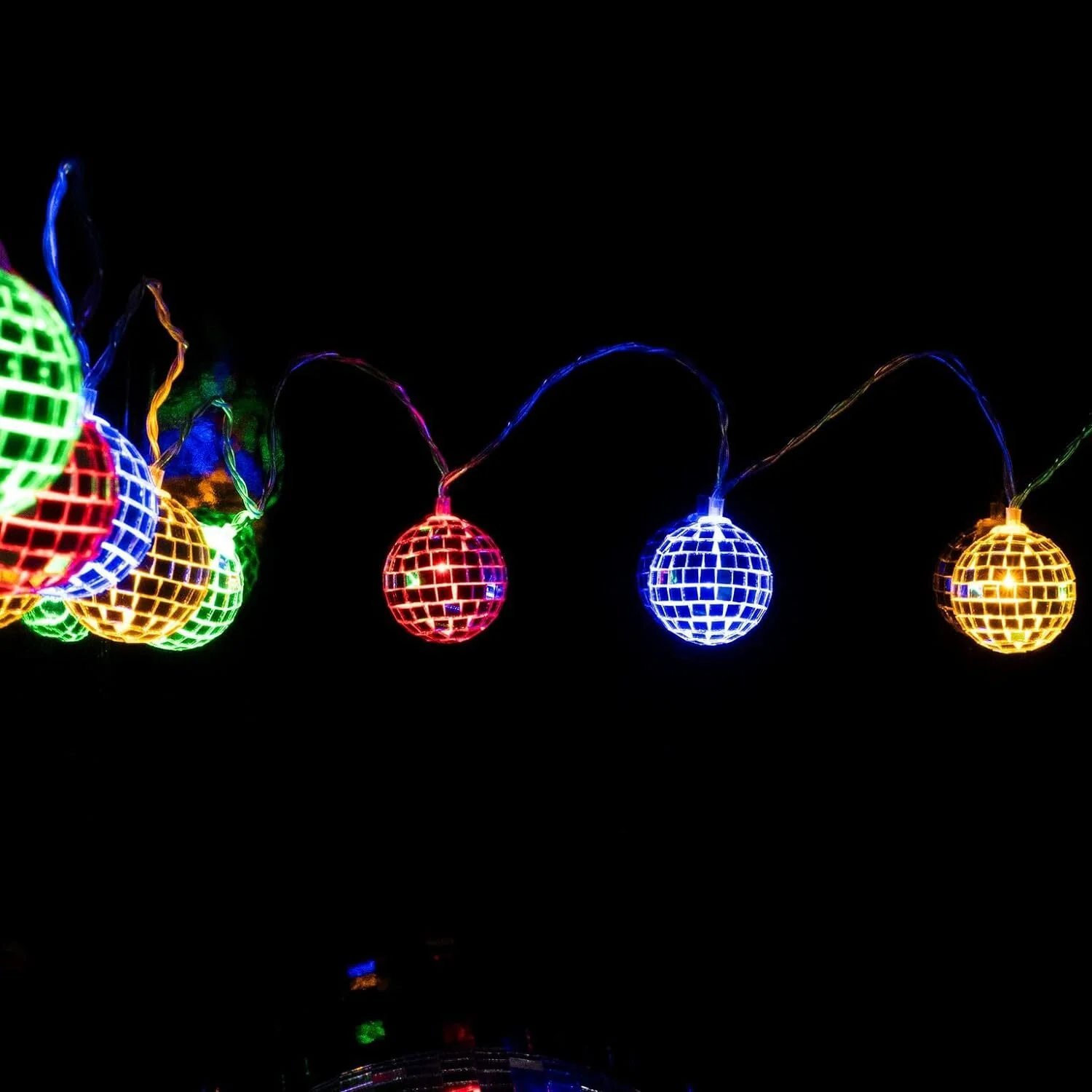 Mirror Ball String Lights - Image 3