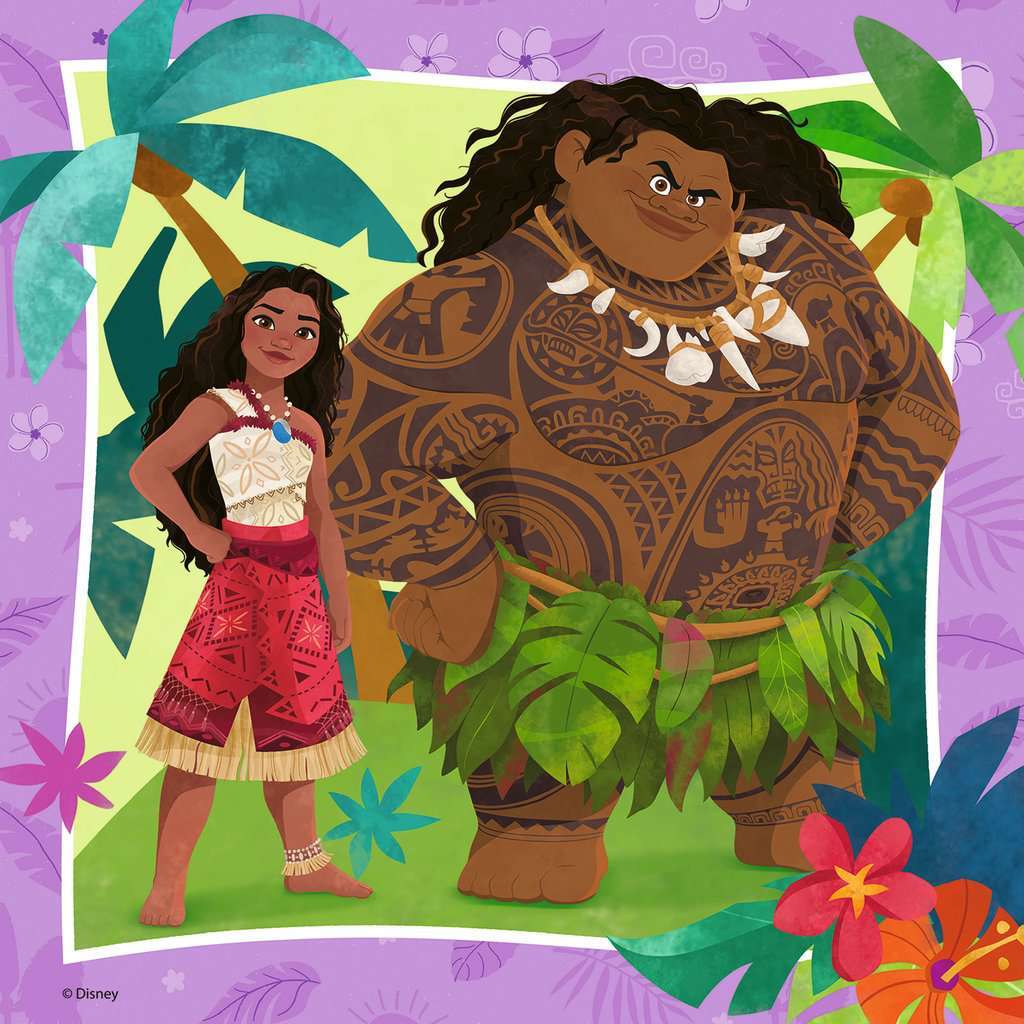Moana 2 Off To New Adventures 3x49 pc Puzzle - Image 4
