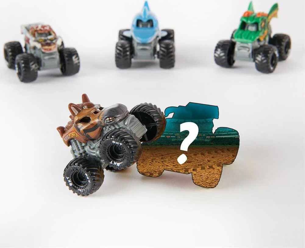 Monster Jam - Official Mini 5-Pack with Mystery Collectible Monster Truck - 1:87 Scale - Image 4