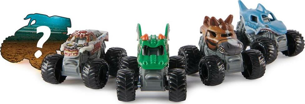 Monster Jam - Official Mini 5-Pack with Mystery Collectible Monster Truck - 1:87 Scale - Image 5