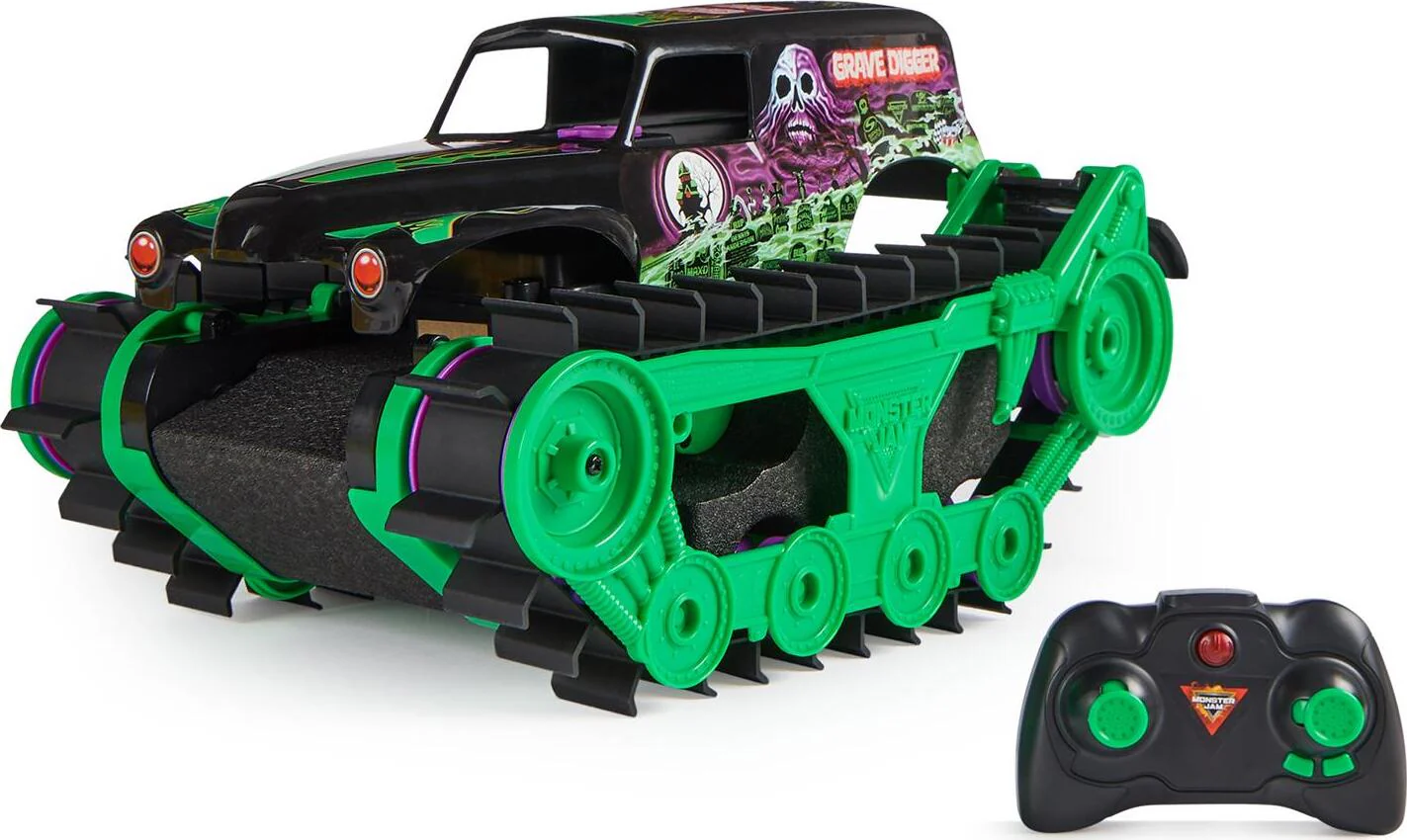 MonsterJam Grave Digger Trax Vehicle