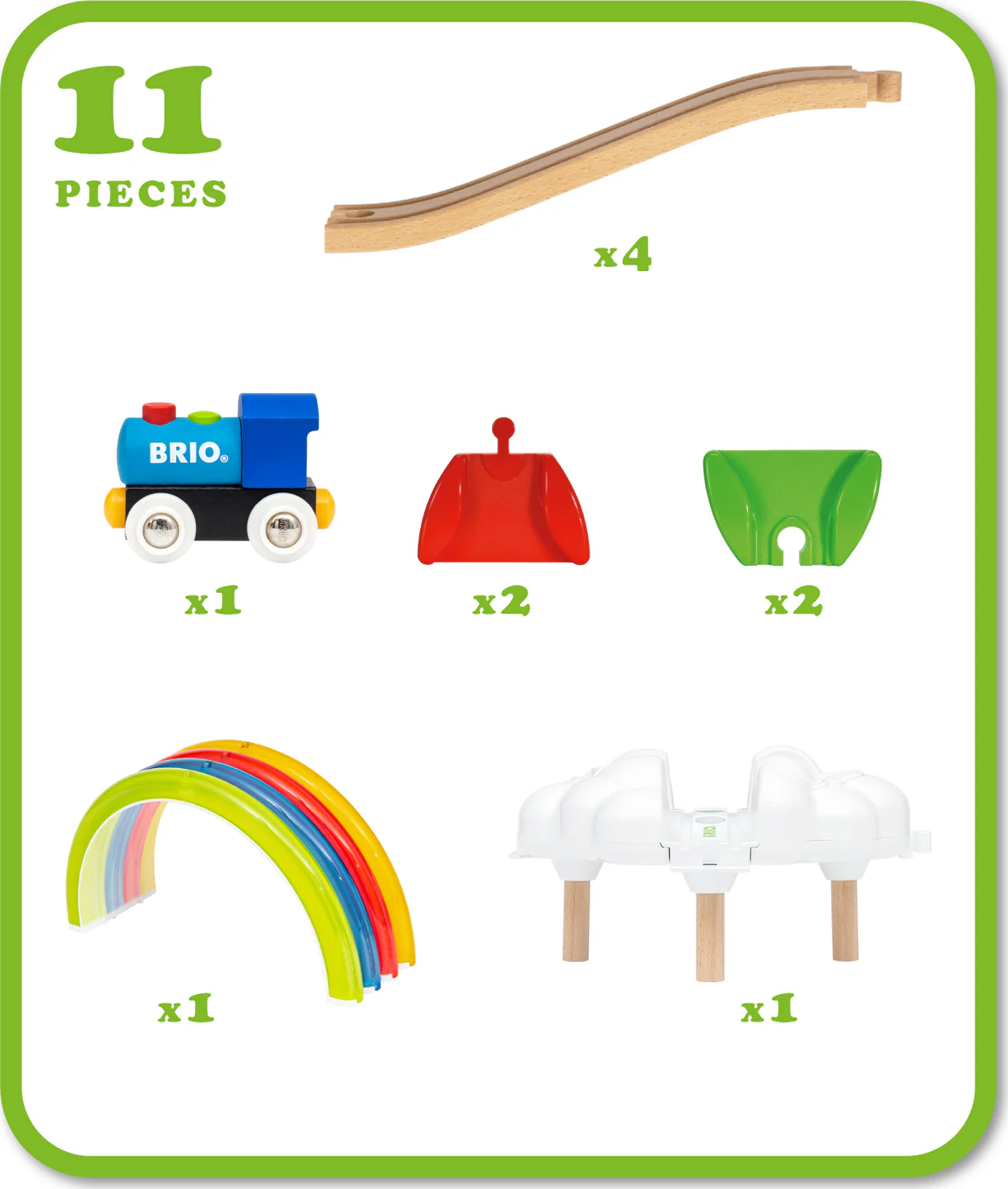 My First Railway Light Up Rainbow Set - Image 3