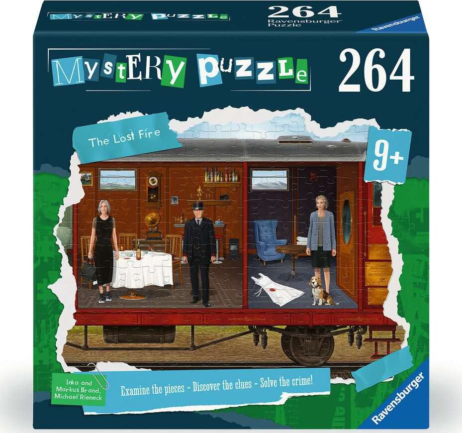 MYSTERY: The Lost Fire 264 Pc Puzzle