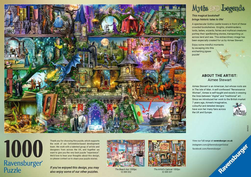Myths & Legends 1000 Pc Puzzle - Image 3