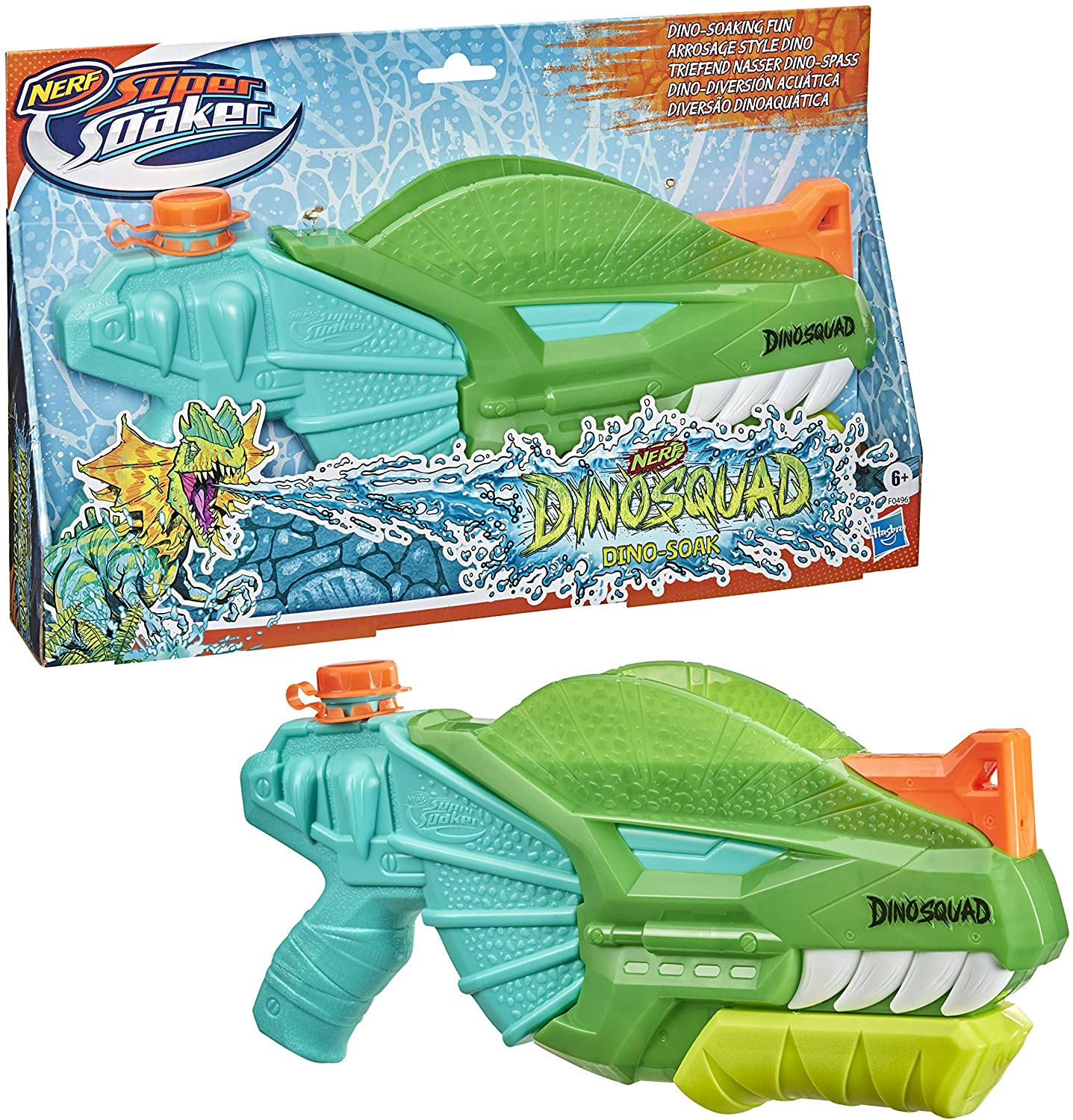 Nerf Super Soaker DinoSquad Dino-Soak Water Blaster - Image 3