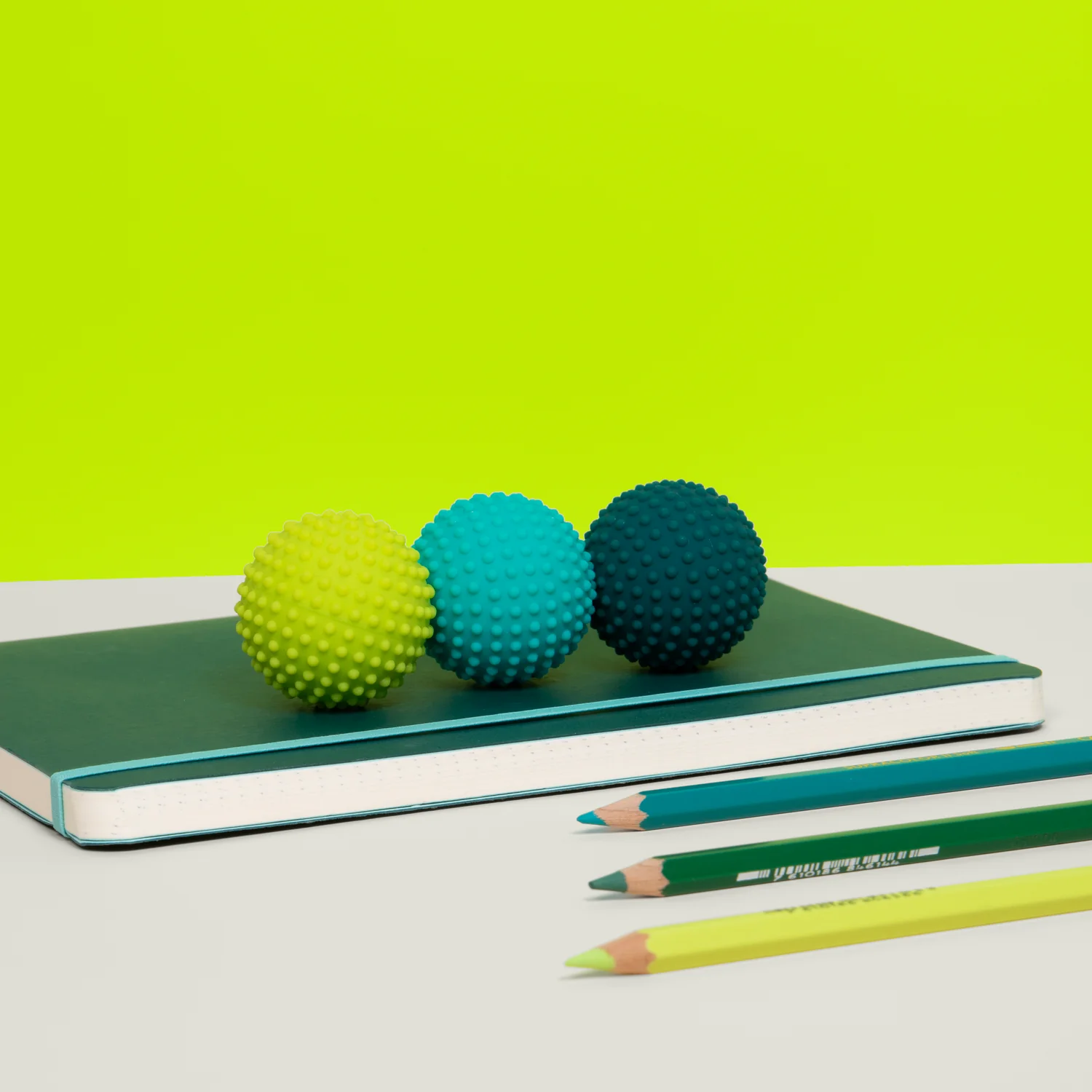 Odds Silicone Fidget Magnets Green Dots - Image 5
