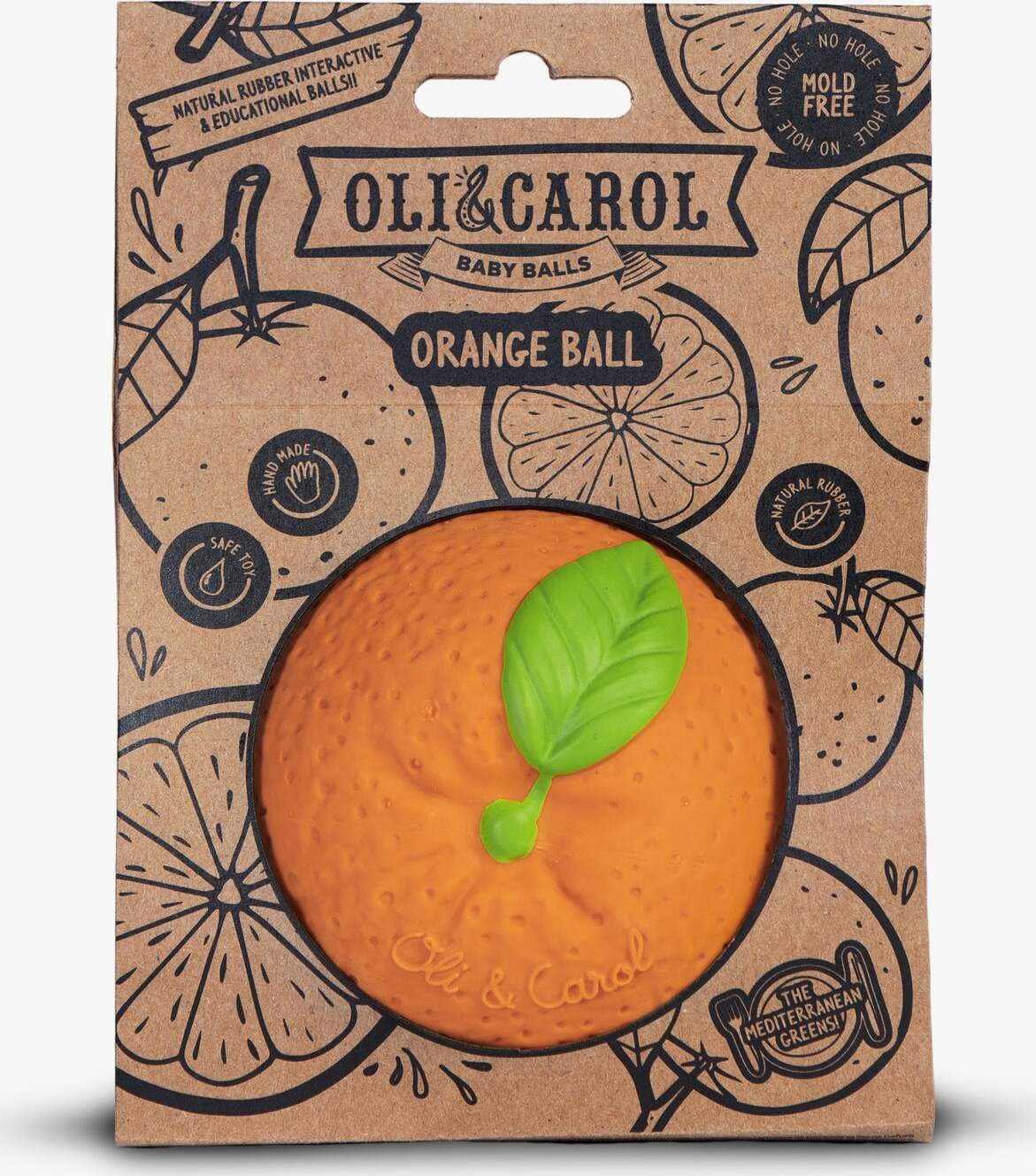 OLI&CAROL Orange Baby Ball - Image 2