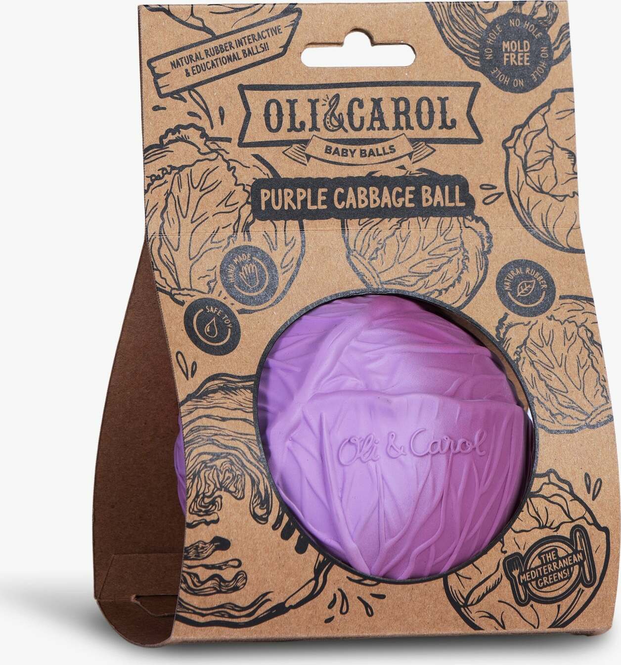 OLI&CAROL Purple Cabbage Baby Ball - Image 4