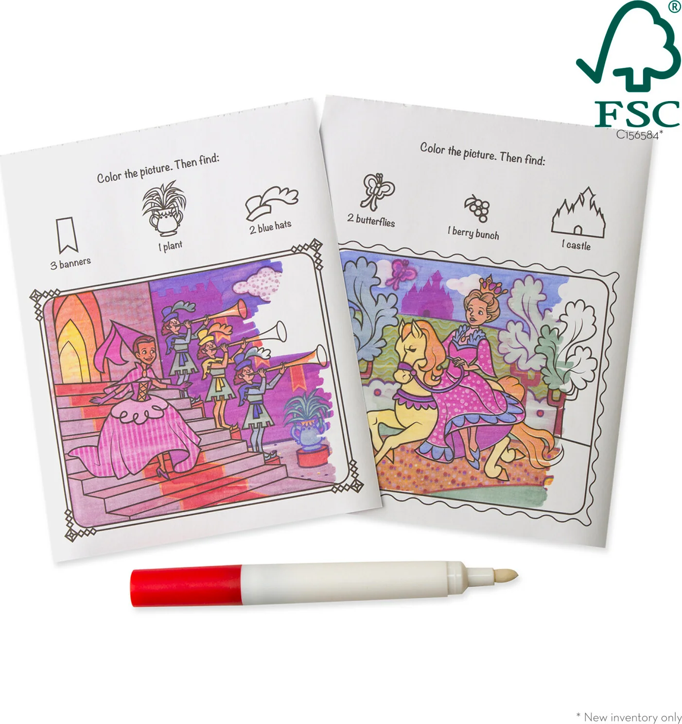 On the Go ColorBlast No-Mess Coloring Pad - Princess - Image 2