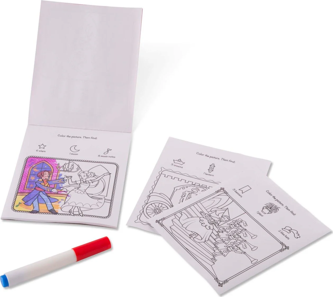 On the Go ColorBlast No-Mess Coloring Pad - Princess - Image 3