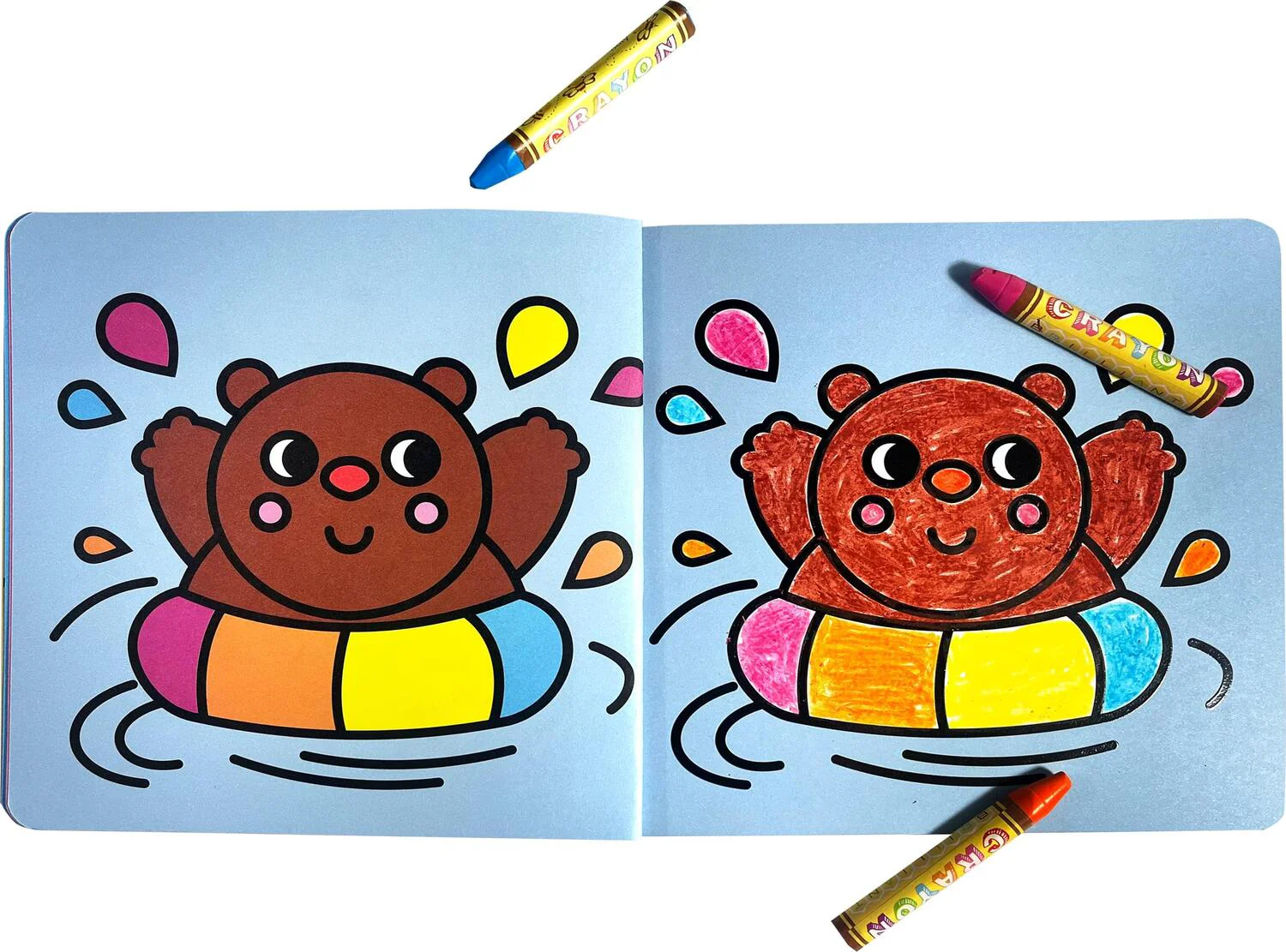 Our Vacation Copy Coloring Book (7.8" x 7.8") - Image 3