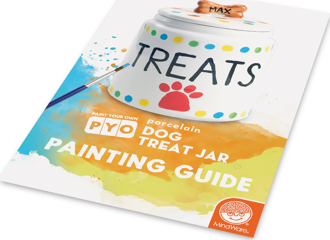 Paint Your Own Porcelain: Dog Treat Jar - Image 2