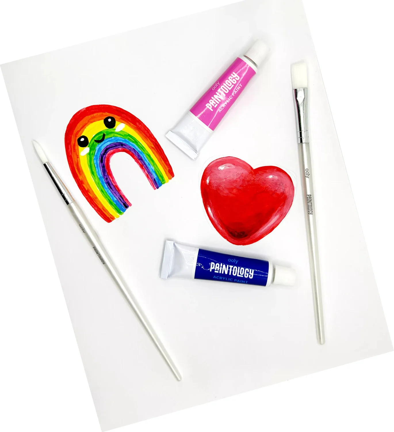 Paintology Acrylic Paint Set - Classic Colors - Set of 12 - Image 3
