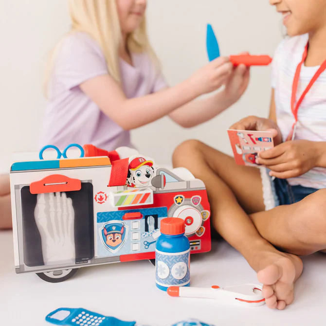 Paw Patrol Marshall's Wooden Rescue Caddy - Image 2