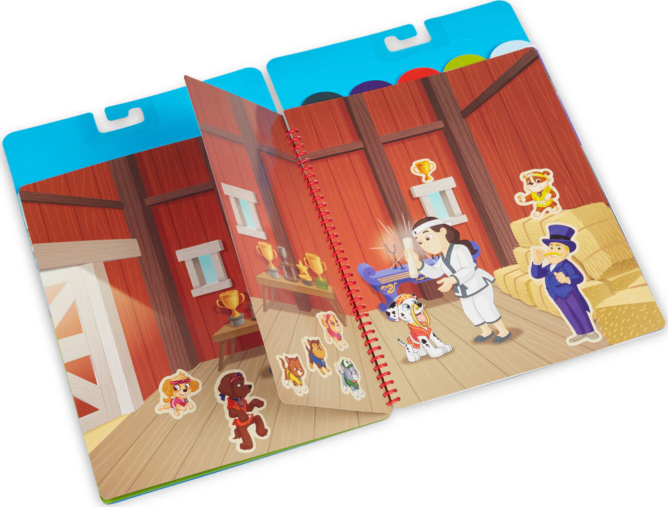 Paw Patrol Restickable Stickers Flip-Flap Pad - Classic Missions - Image 2