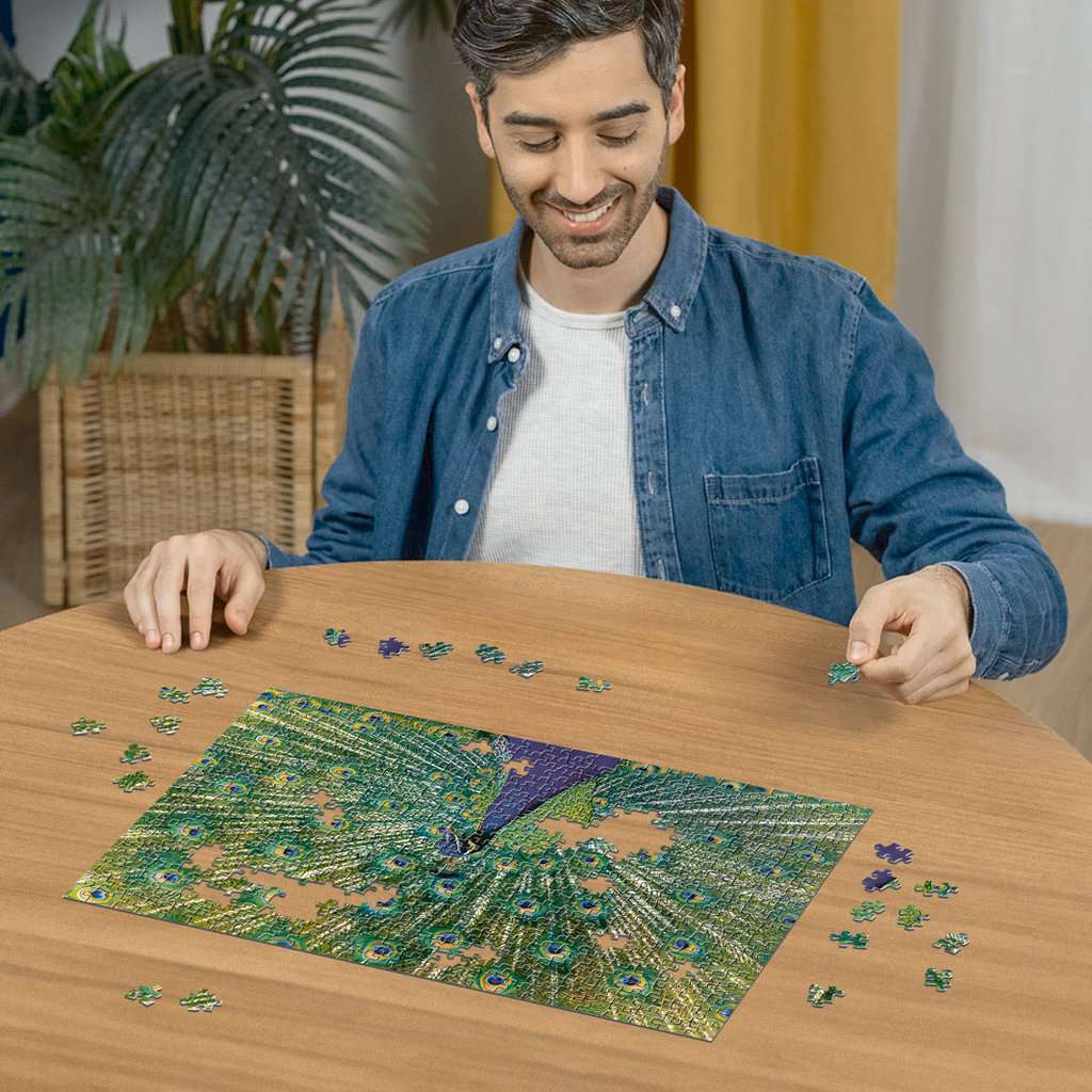 Peacock Puzzle (500 pc) - Image 3