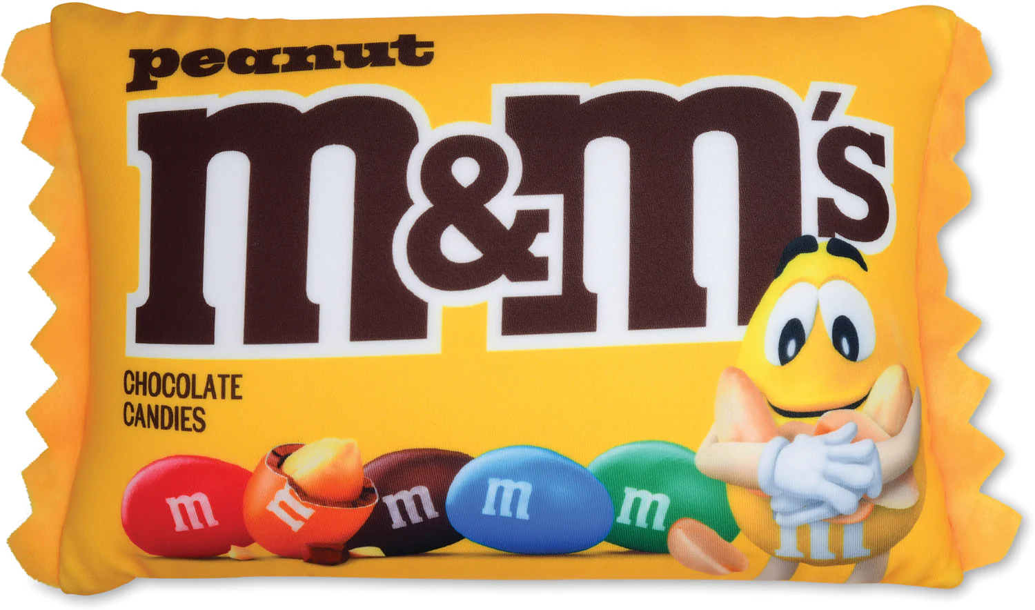 Peanut M&M's Candy Microbead Plush - Image 3