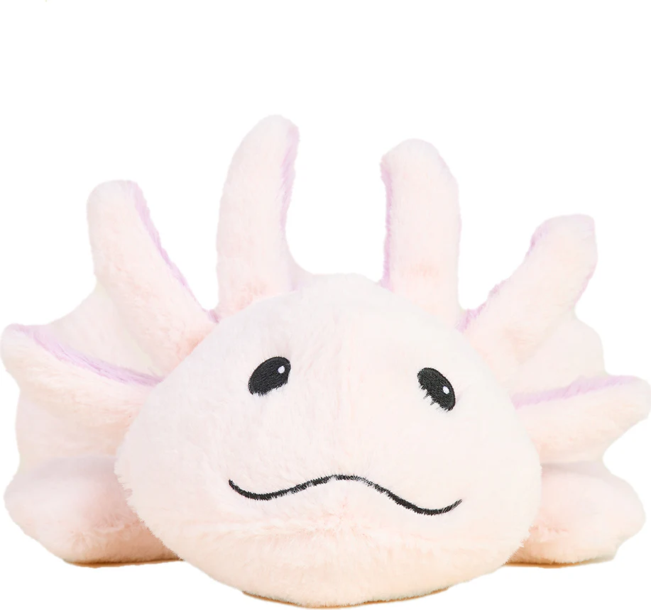 Pink Axolotl Warmies