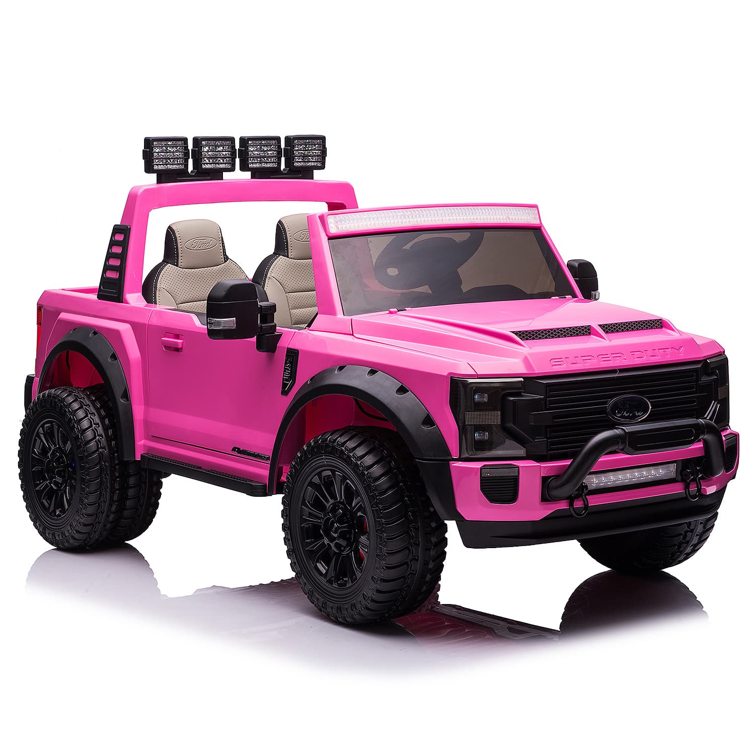 Ford F450 - Pink - 2 Seater - Image 6