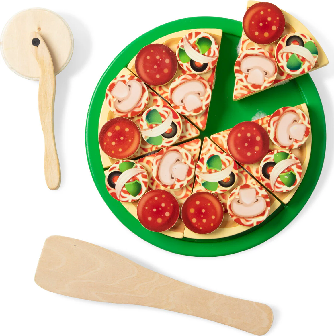 Pizza Party - Wooden Play Food - Image 4