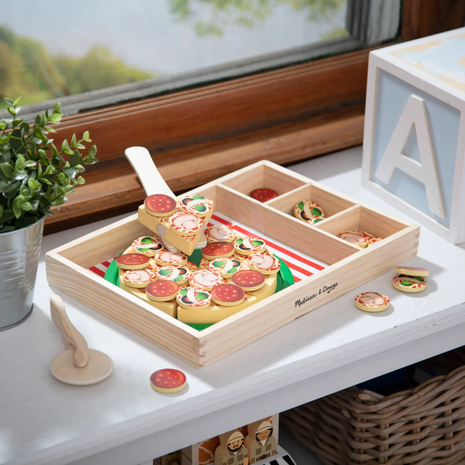 Pizza Party - Wooden Play Food - Image 5