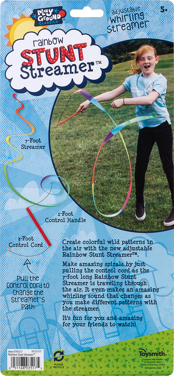 Playground Classics Rainbow Stunt Streamer - Image 2