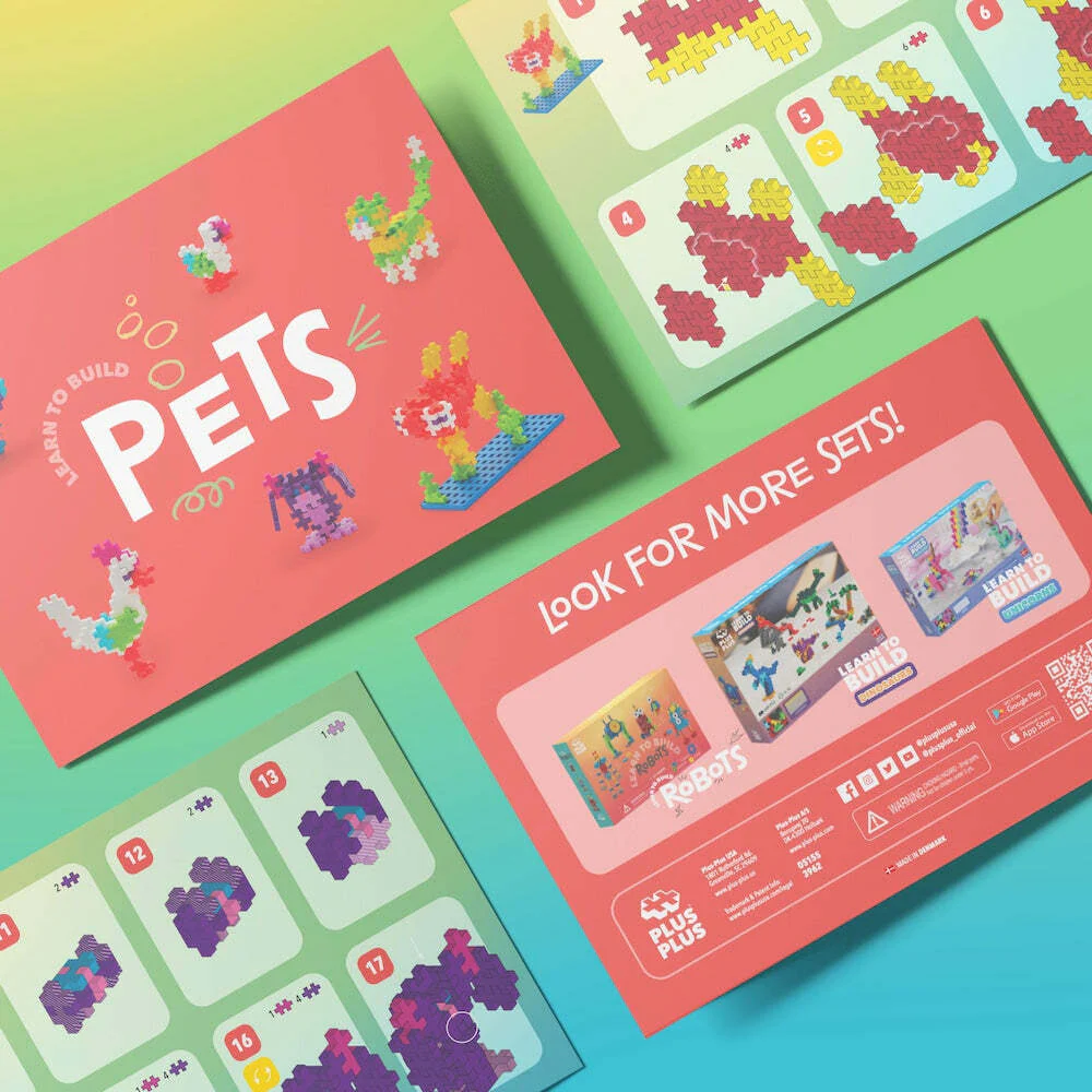 Plus-Plus Learn To Build - Pets 275 pcs - Image 5