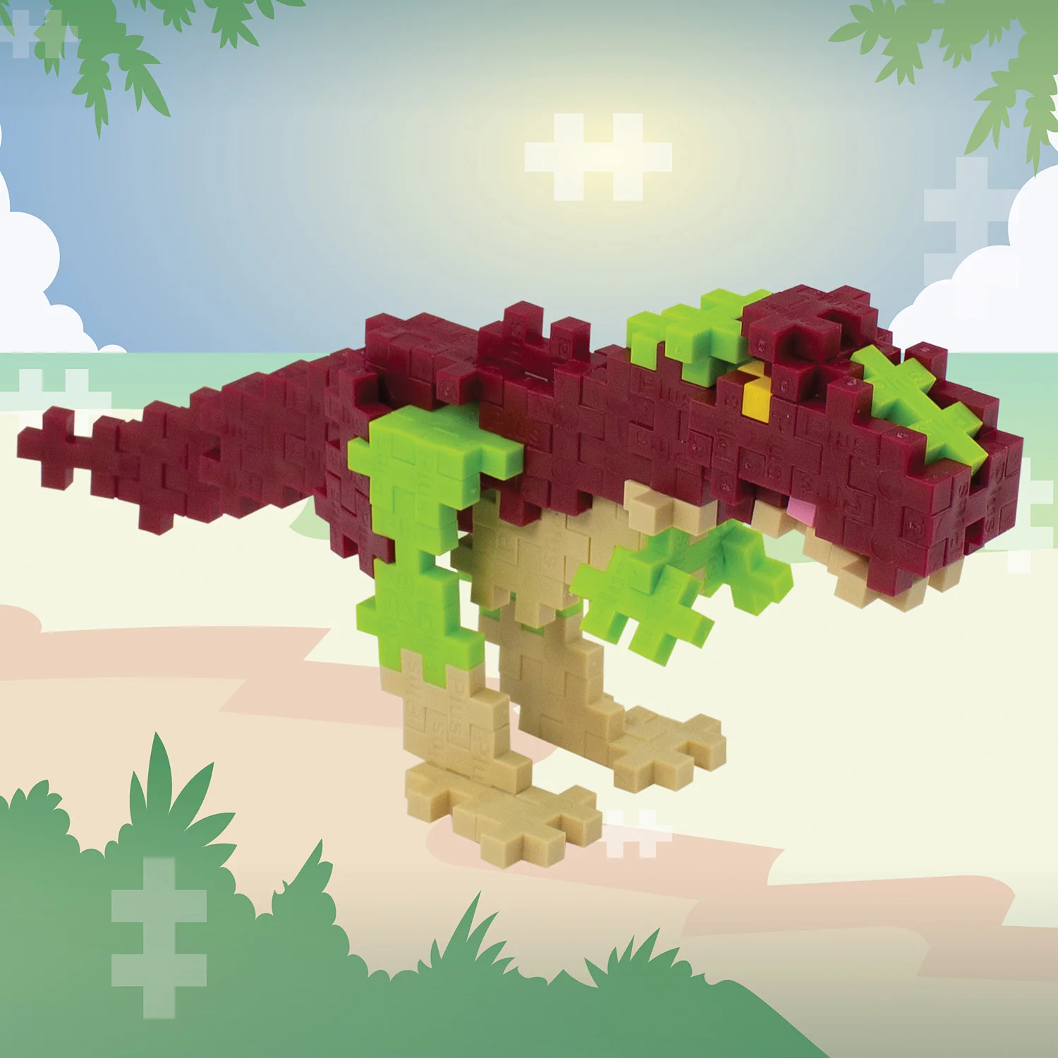 Plus-Plus Tube - Tyrannosaurus Rex - Image 3