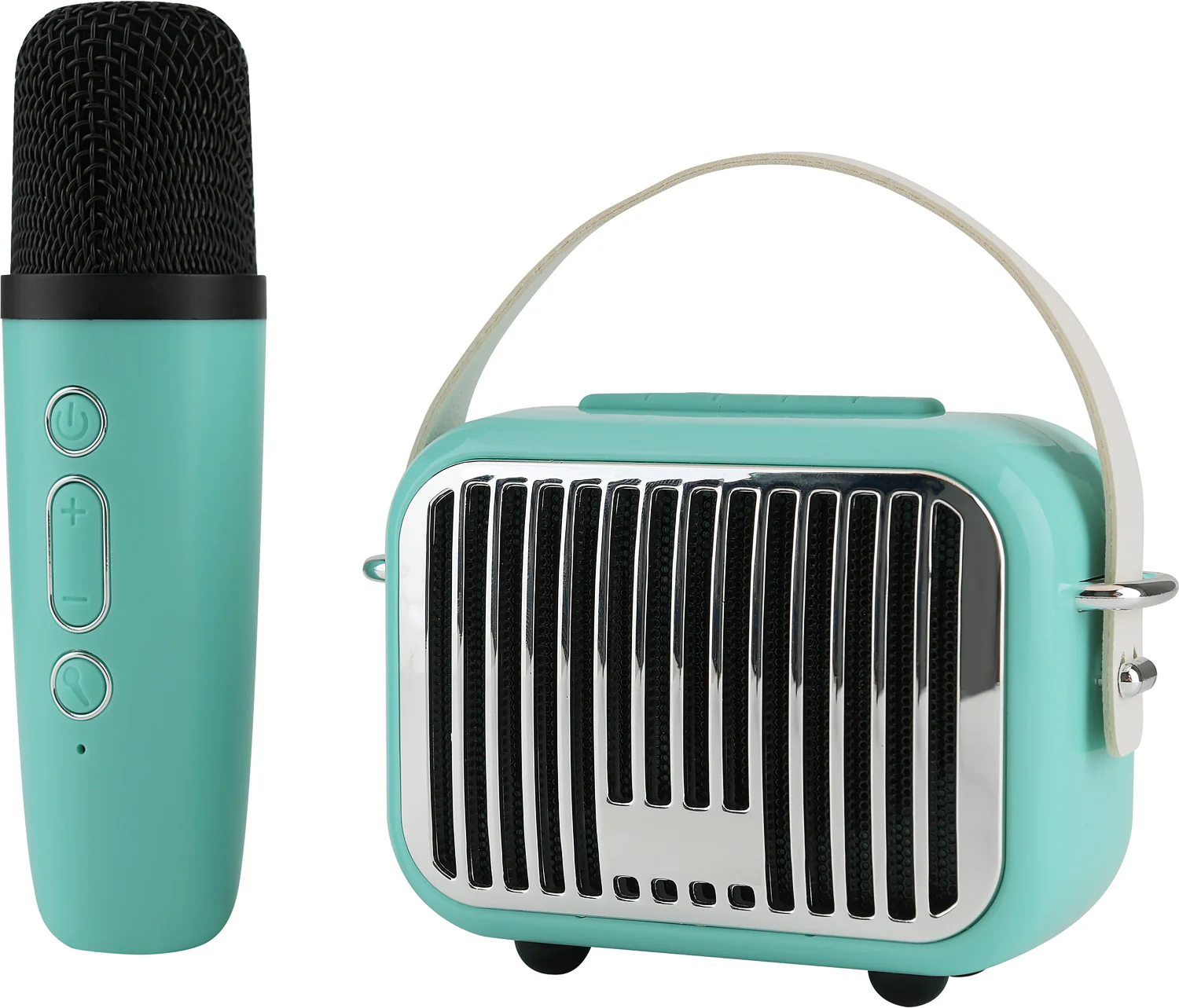 Pocket Karaoke Speaker and Microphone Combo - Teal Edition - Image 3