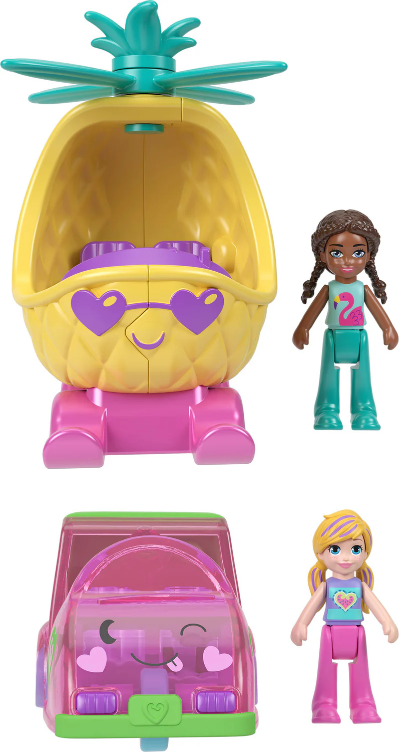 Polly Pocket Pollyville Cars 2pk - Image 2