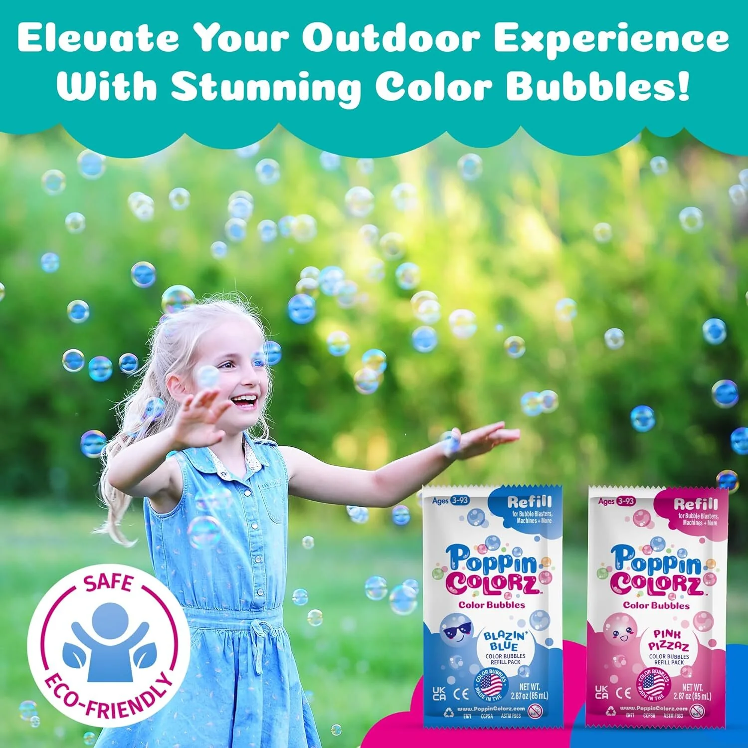 PoppinColorz Color Bubble Blaster (Cozmic) - Image 4