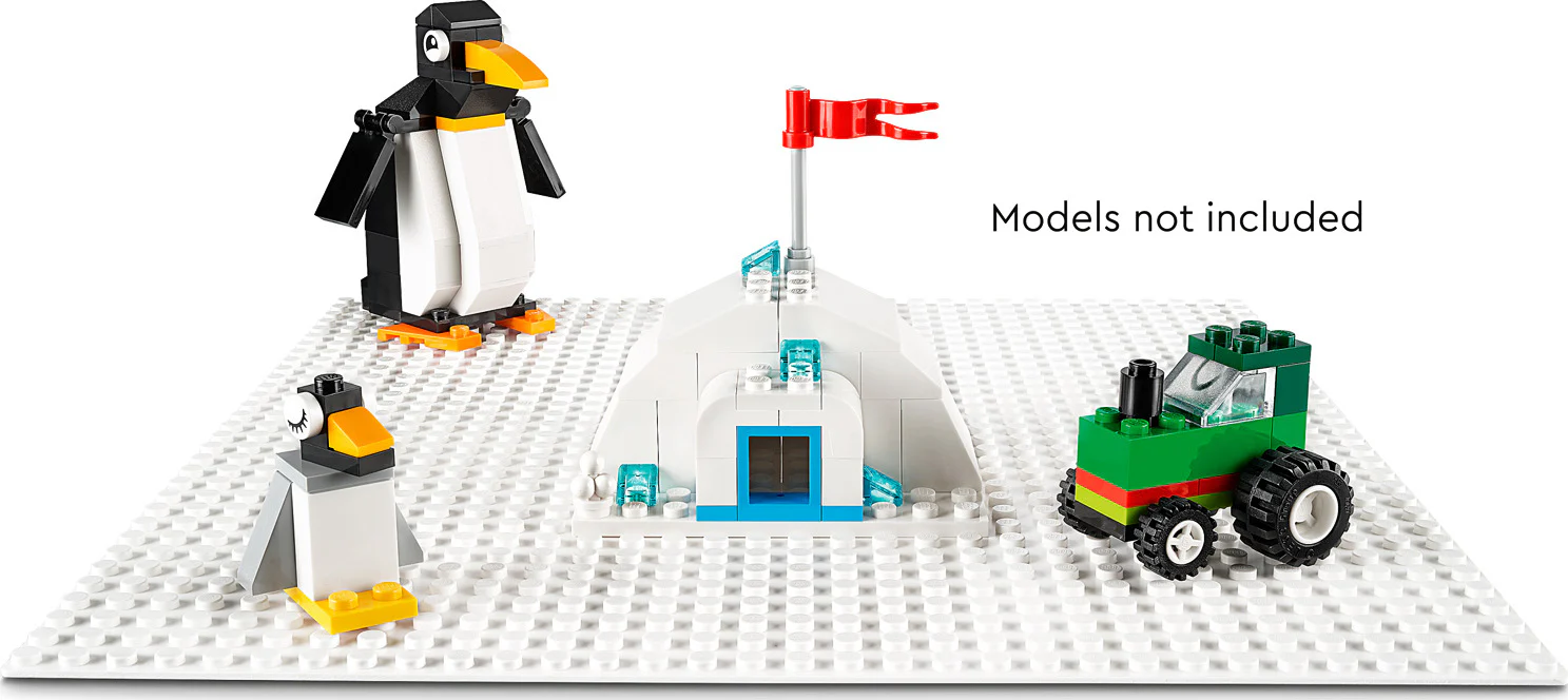 LEGO® White Baseplate 11026 - Image 4