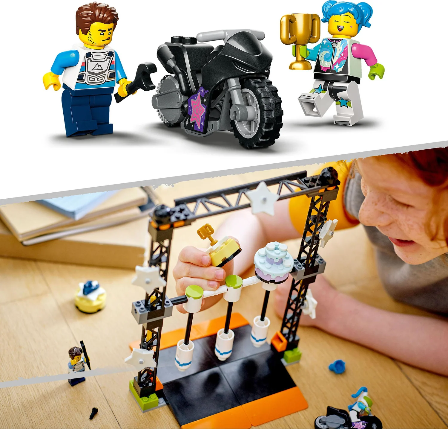 LEGO® City The Knockdown Stunt Challenge 60341 - Image 6