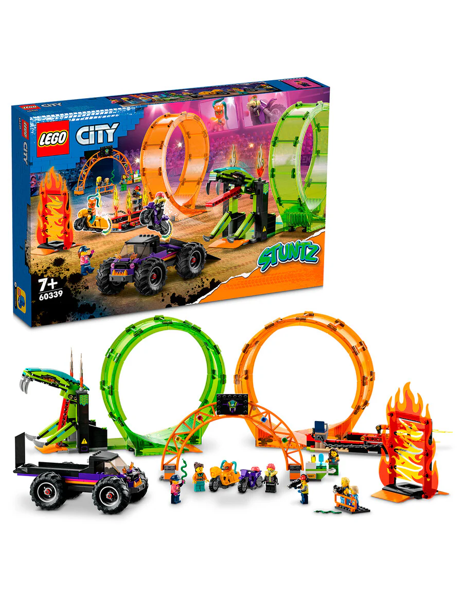 LEGO® Double Loop Stunt Arena 60339 - Image 4