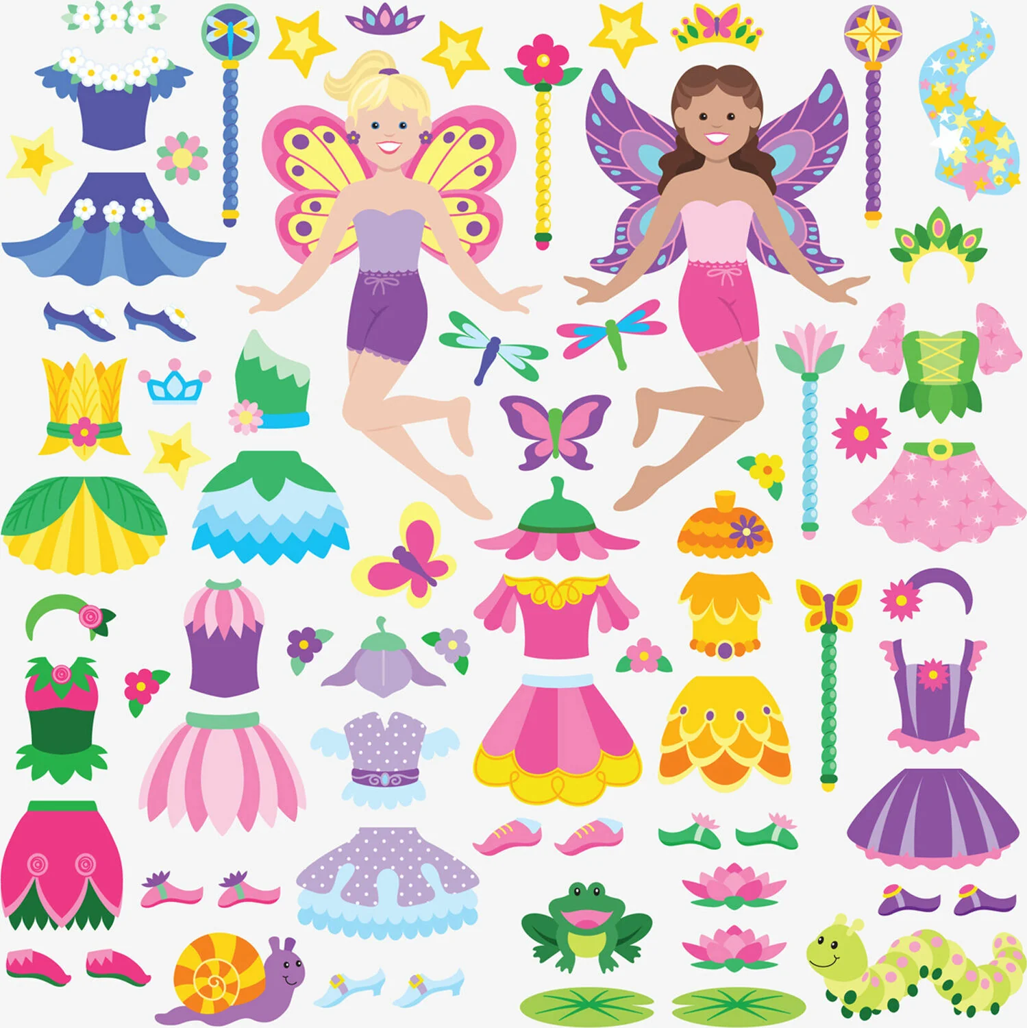 Puffy Stickers Play Set: Fairy - Image 4