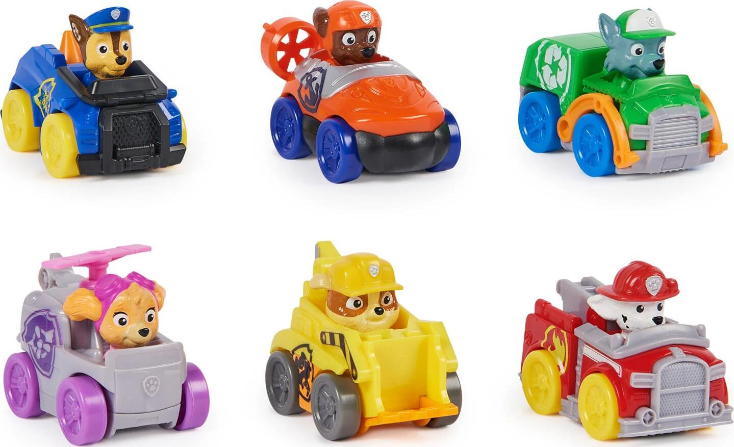 Pup Squad Racers 6Piece Vehicle