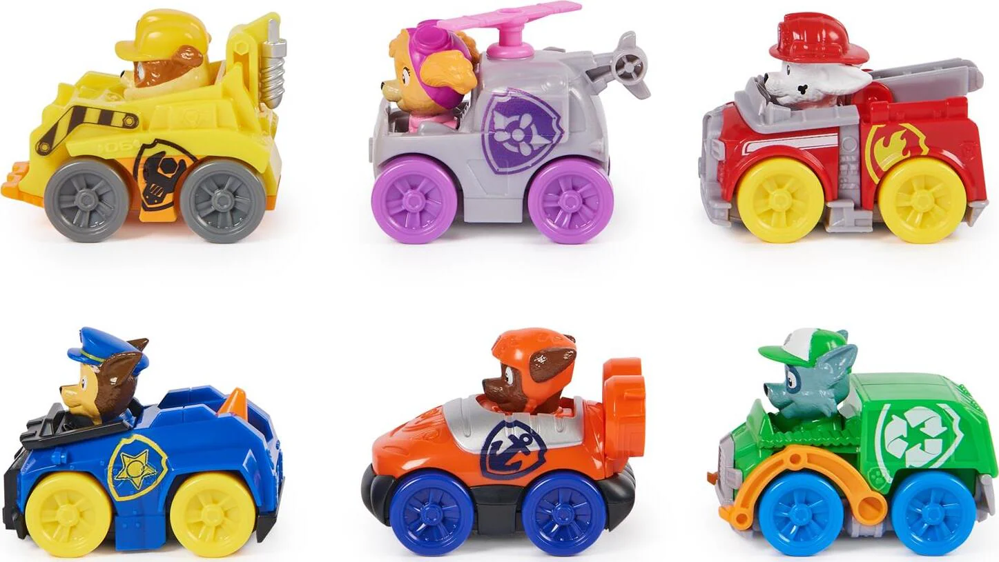 Pup Squad Racers 6Piece Vehicle - Image 2