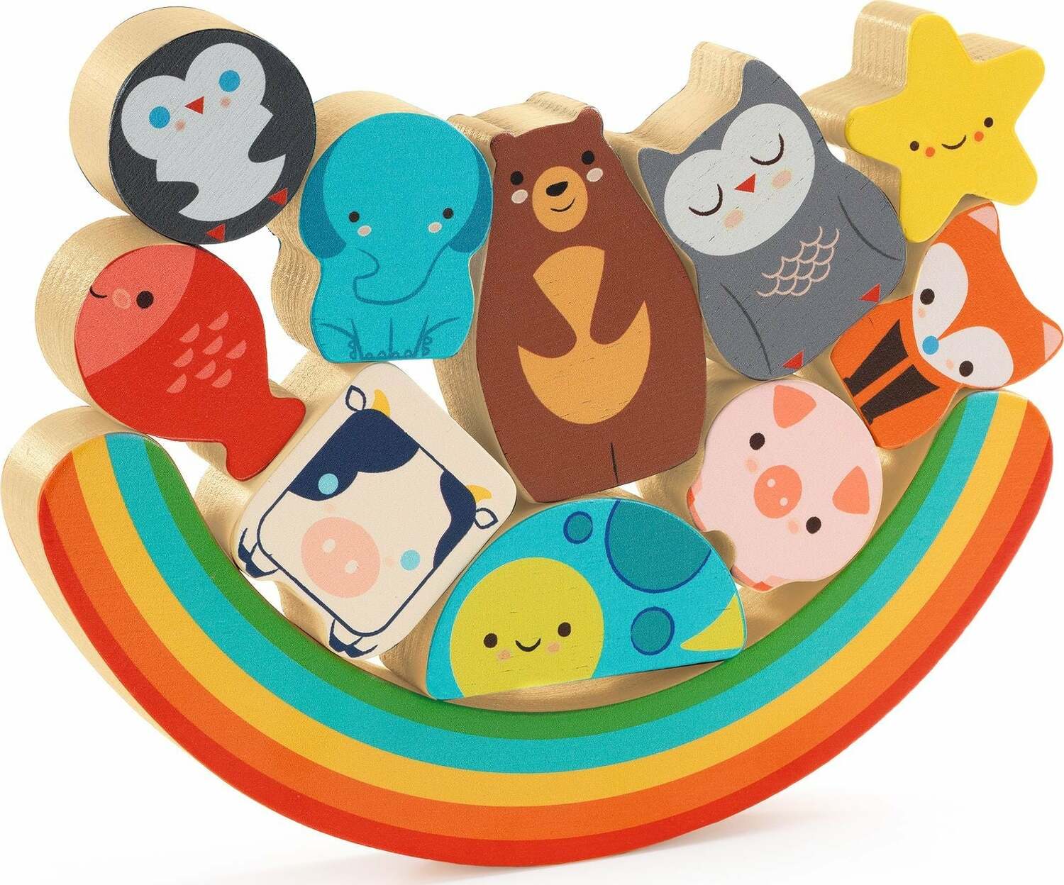 Puzz and Boom Rainbow Wooden Puzzle - Image 3